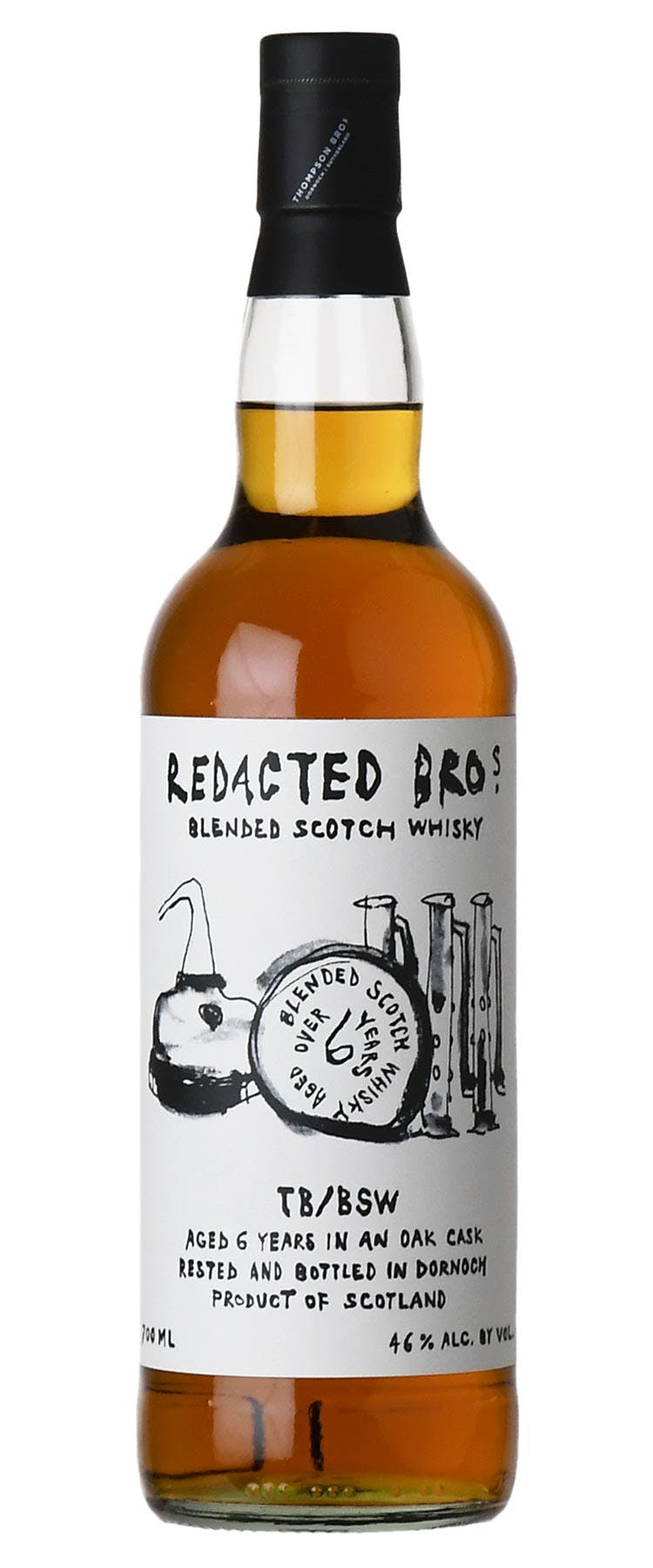 Redacted Bros blended scotch whisky