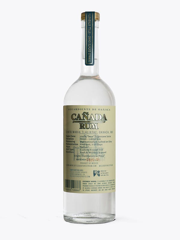 Canada bottle a back